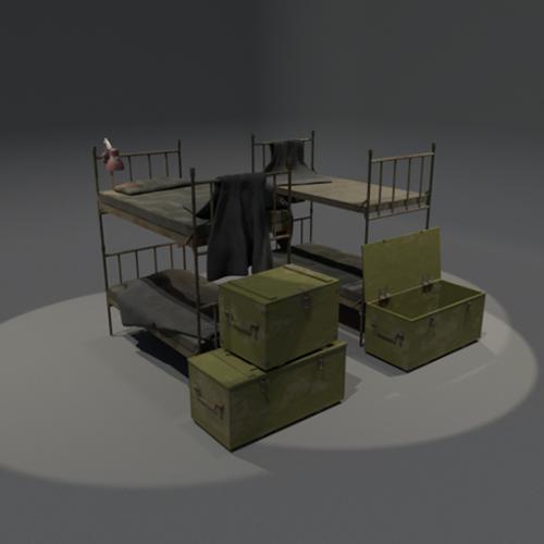 bunkbeds and boxes preview image